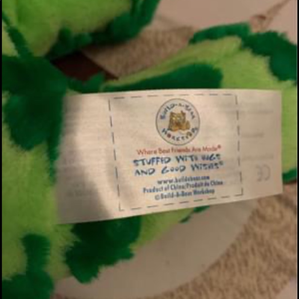 limited edition shamrock build a bear - Picture 2 of 4